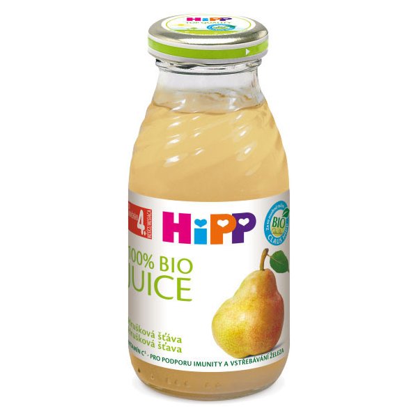 HiPP ŠŤÁVA BIO Hrušková šťáva 200ml