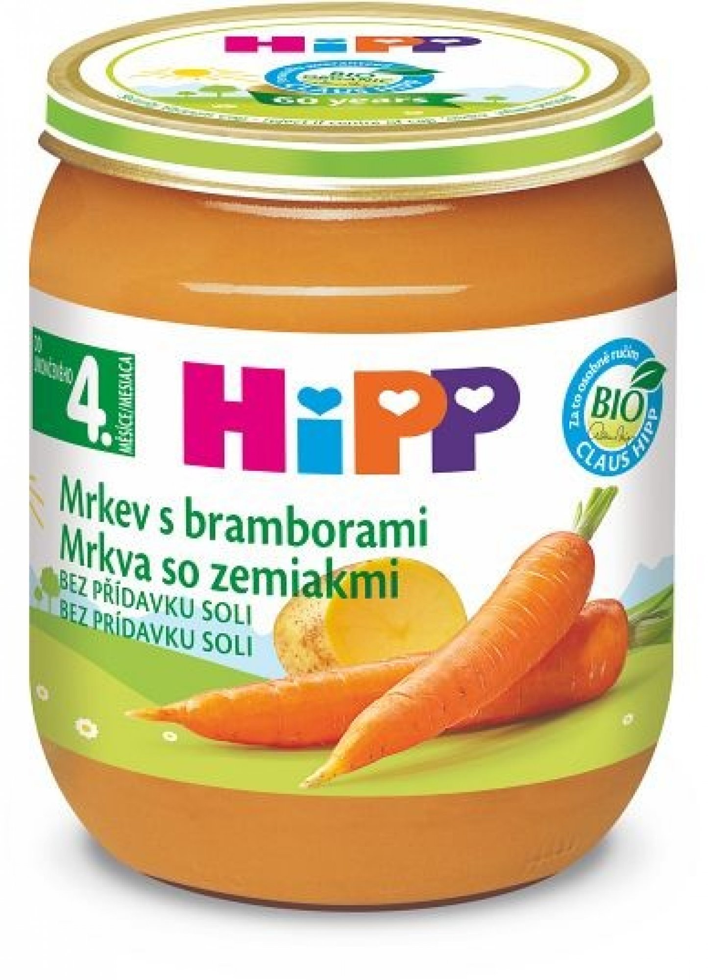 HiPP ZELENINA BIO Mrkev s bramborami 125g