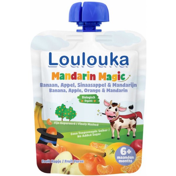 Loulouka Mandarin Magic kapsička BIO 90g 6M