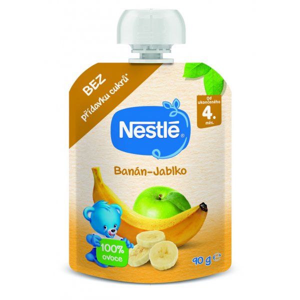 NESTLÉ kapsička Banán/Jablko 90g
