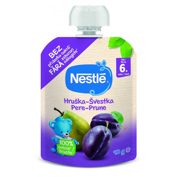 NESTLÉ kapsička ovocná Švestka/Hruška 90g CZ