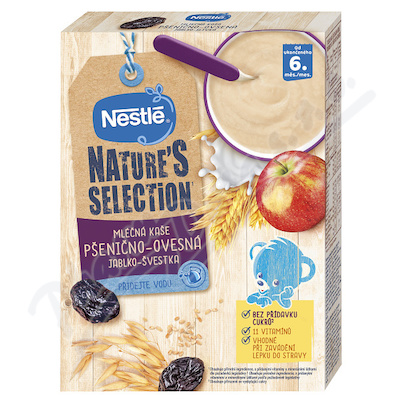 NESTLÉ Mléčná kaše pšen-ovesná Jablko-Švestka 250g