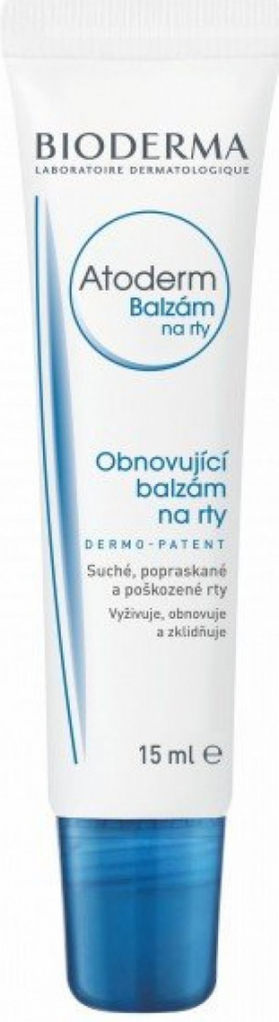 Bioderma Atoderm Balzám na rty 15 ml