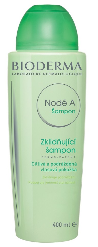 Bioderma Nodé A zklidňující šampon pro citlivou pokožku hlavy Soothing Shampoo 400 ml