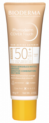 BIODERMA Photoderm COVER Touch SPF50+ světlý 40g