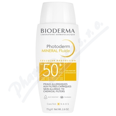 Bioderma Photoderm Mineral Fluide SPF50+ 75 g