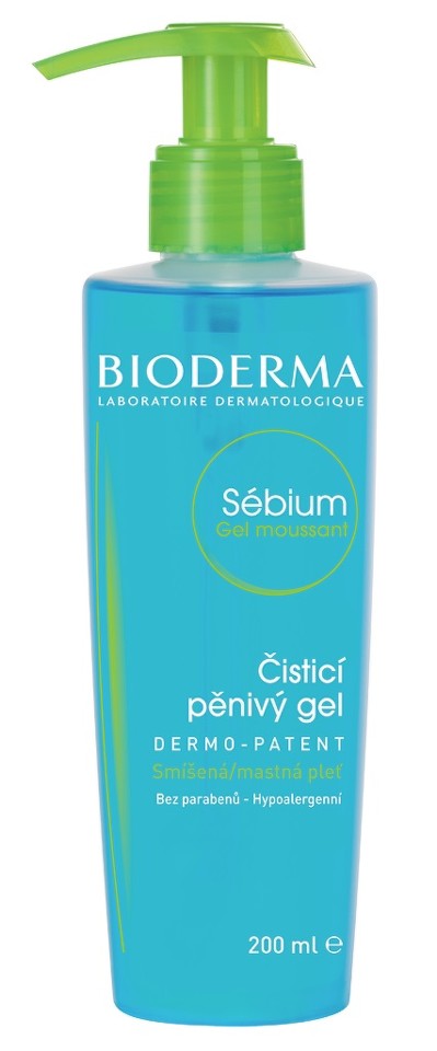 BIODERMA Sébium Gel moussant pumpa 200ml