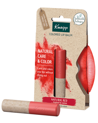 Kneipp Barevný balzám na rty Natural Red 3,5 g
