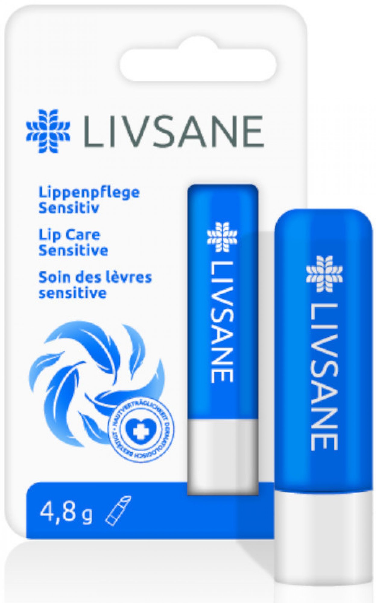 Livsane Balzám na rty Sensitive 4,8 g