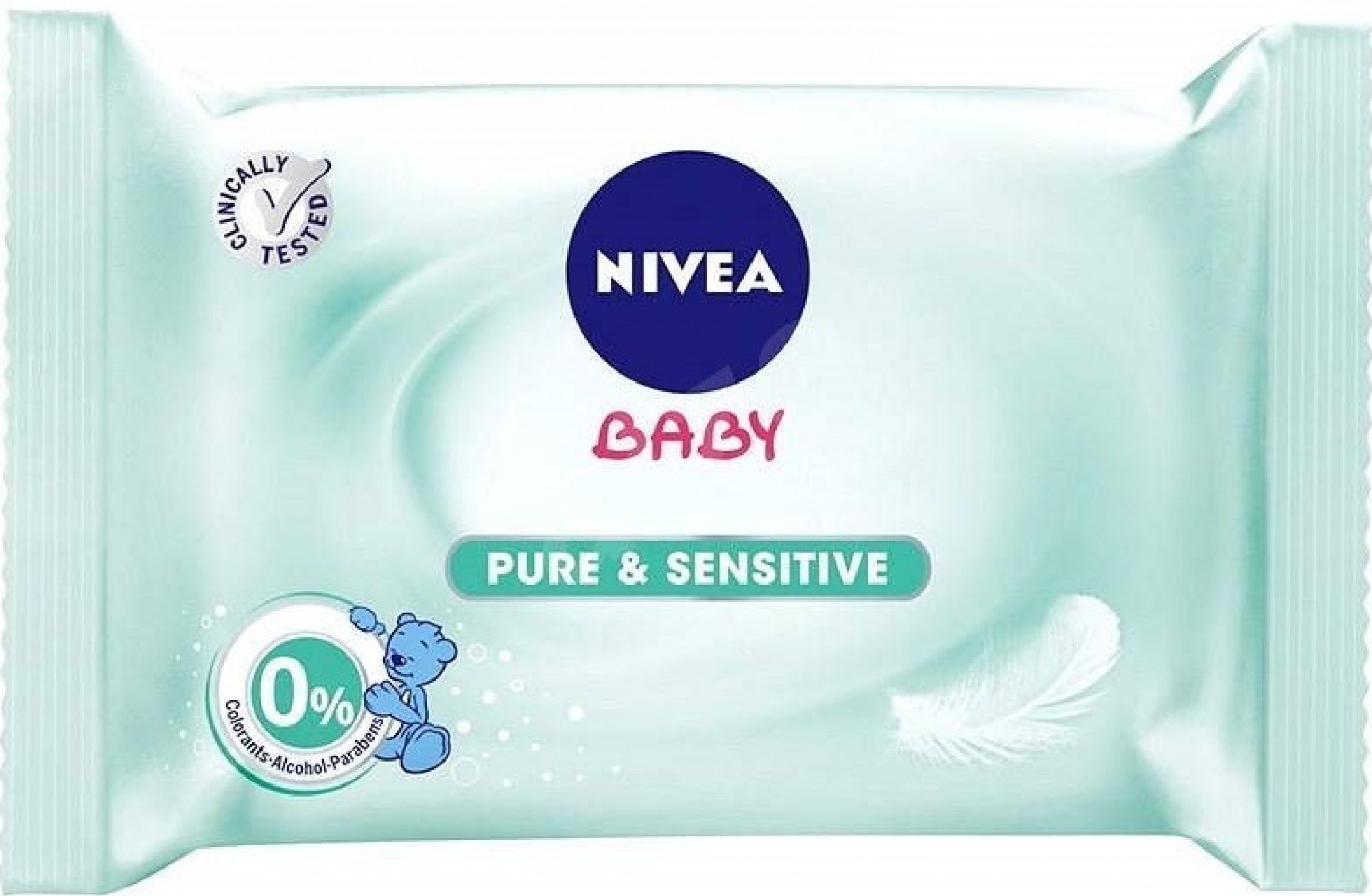 Nivea Baby čisticí ubrousky Sensitive 63 ks
