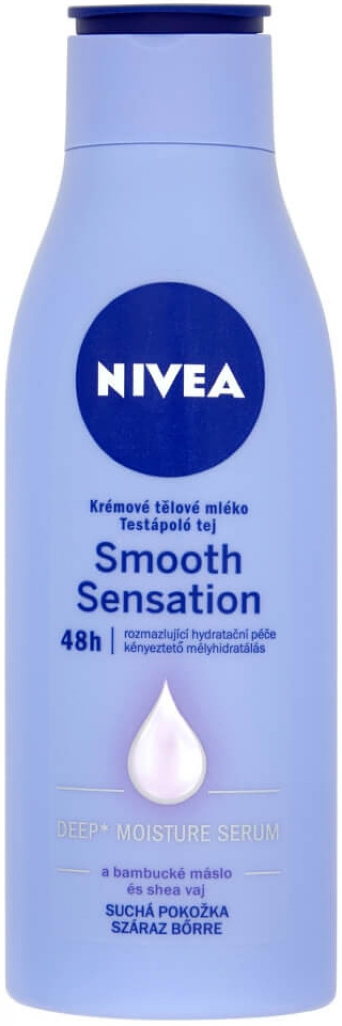 Nivea Smooth Sensation krémové tělové mléko pro suchou pokožku 250 ml