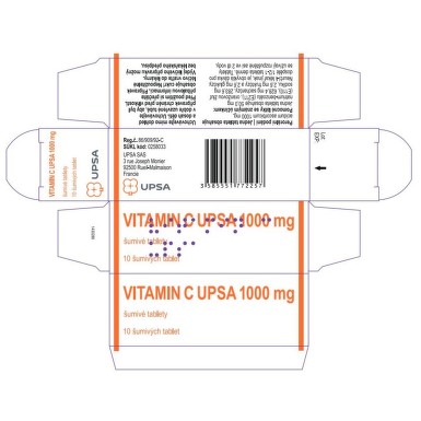 VITAMIN C UPSA 1000MG šumivá tableta 10