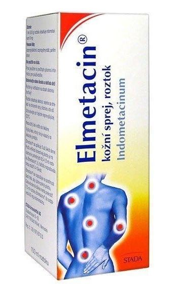 ELMETACIN 8MG/ML kožní podání sprej, roztok 1X100ML