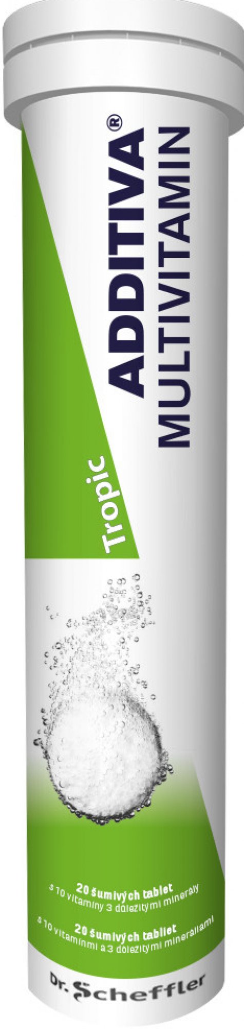 Additiva Multivitamin tropic šumivé tablety 20 ks