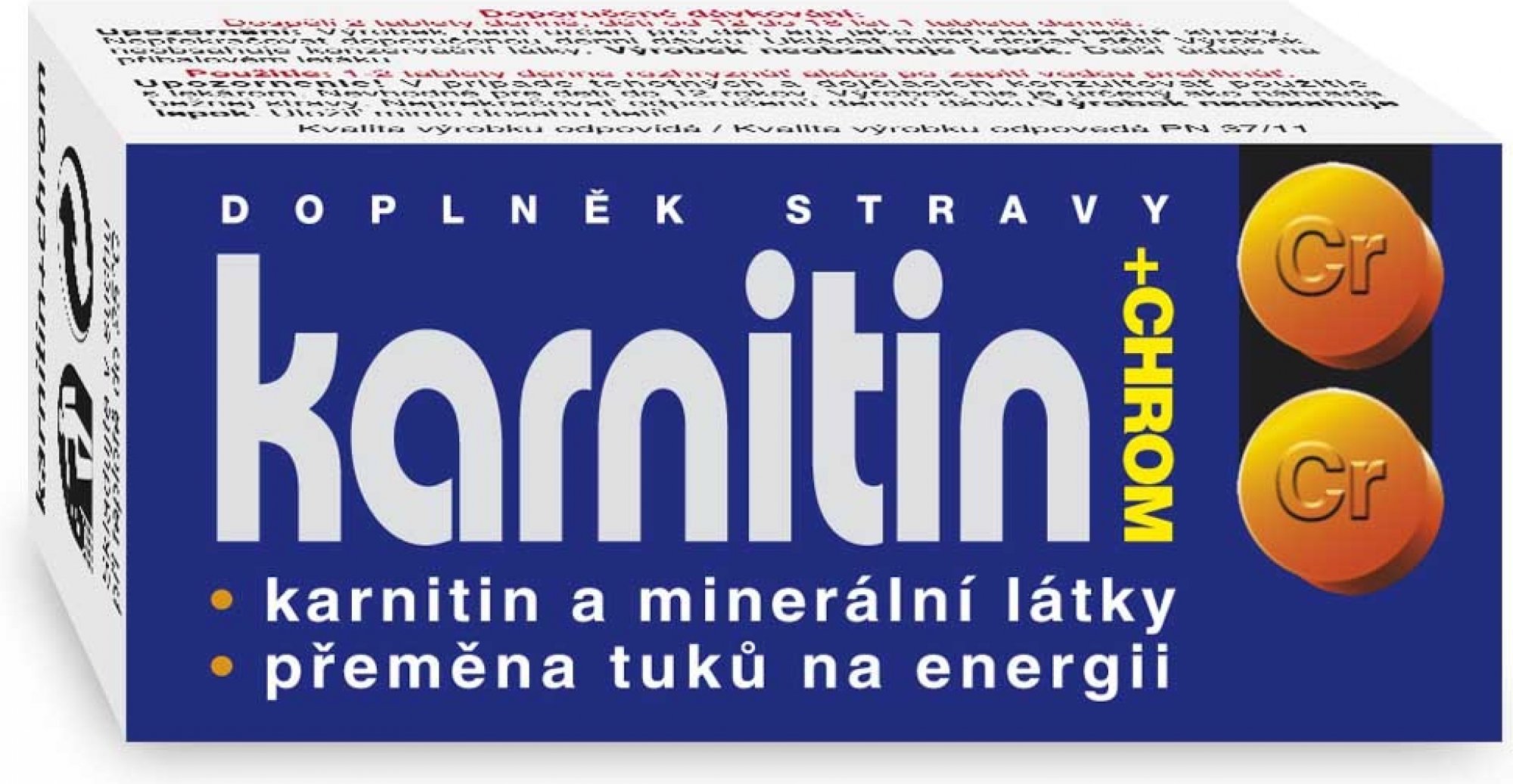 Naturvita Karnitin+chrom 50 tablet