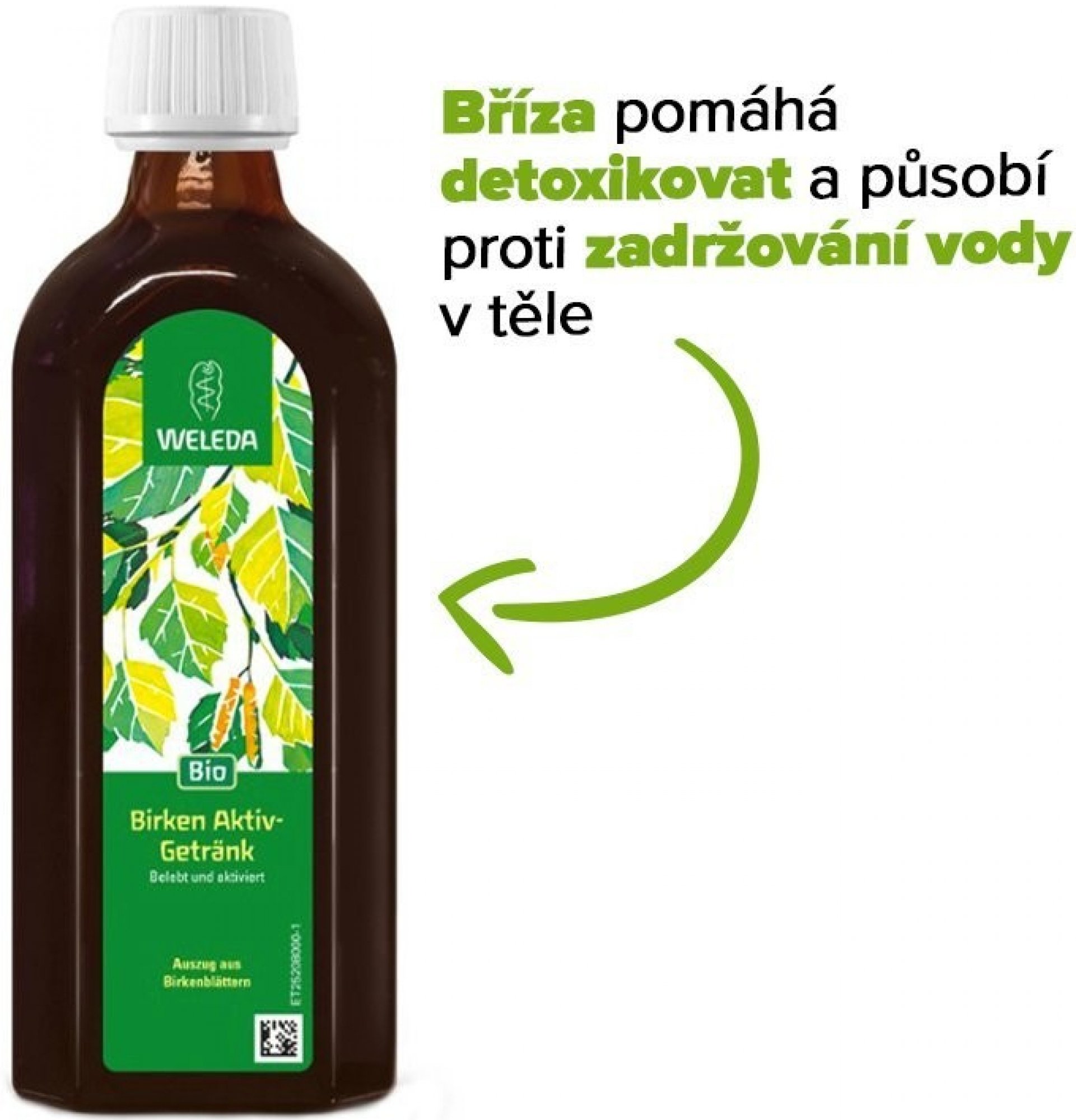 WELEDA BIO Březová šťáva (bez cukru) 250ml