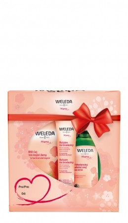 Weleda Mama set olej 100 ml + balzám 25 g + čaj 40 g dárková sada Weleda Mama set olej 100 ml + balzám 25 g + čaj 40 g dárková sada Weleda Mama set…