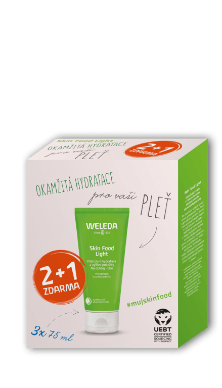 WELEDA SET Skin Food Light Multipack 2+1