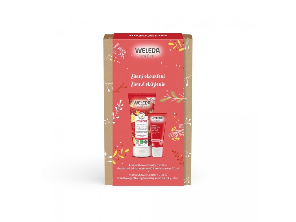 Weleda Zimní okouzlení sprchový krém 200 ml + krém na ruce 50 ml dárková sada