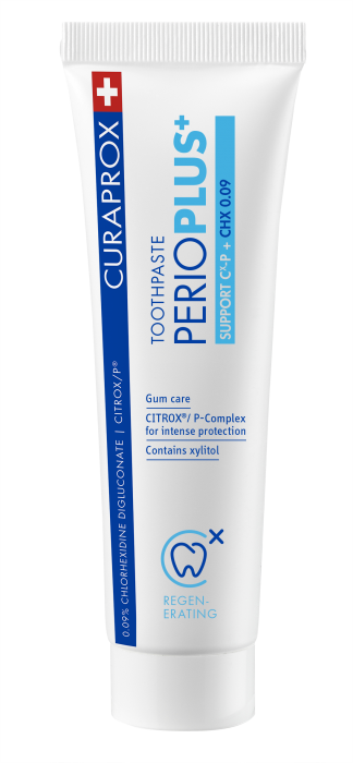 Curaprox Perio Plus Support CHX 0,09% zubní pasta 75 ml