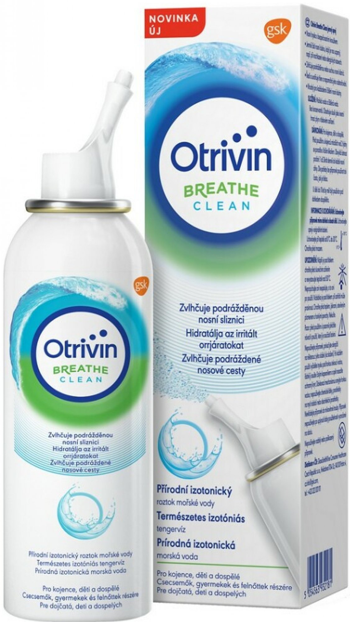 Otrivin Breathe Clean sprej 100 ml