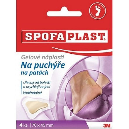 3M Spofaplast 912N Gel.nápl.puchýře na patách 4ks