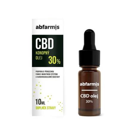 Abfarmis CBD Konopný olej 30% 10ml