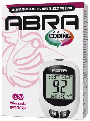 ABRA glukometr souprava 1 sada