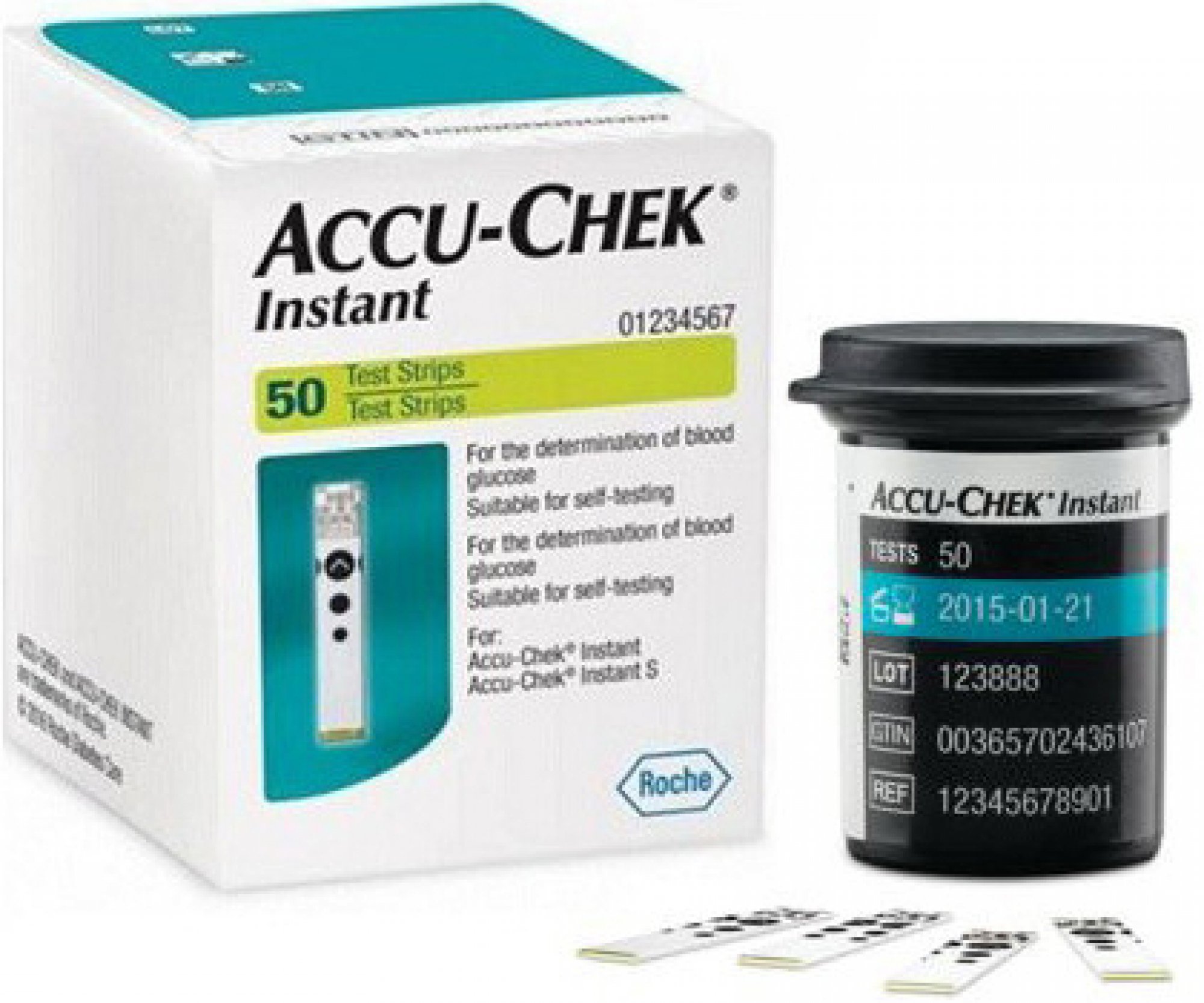 Accu-Chek Instant diagnostické proužky 50ks