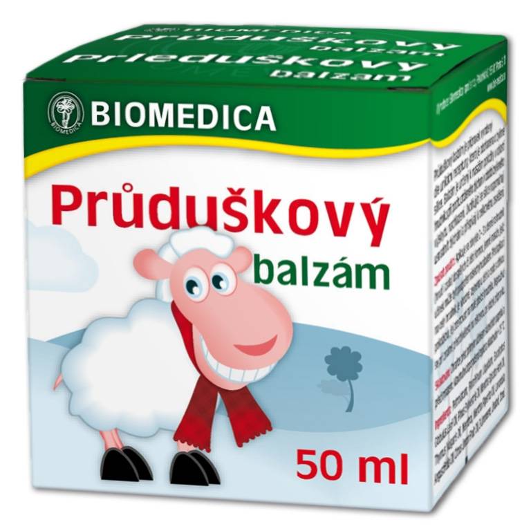 Biomedica průduškový balzám 50 ml