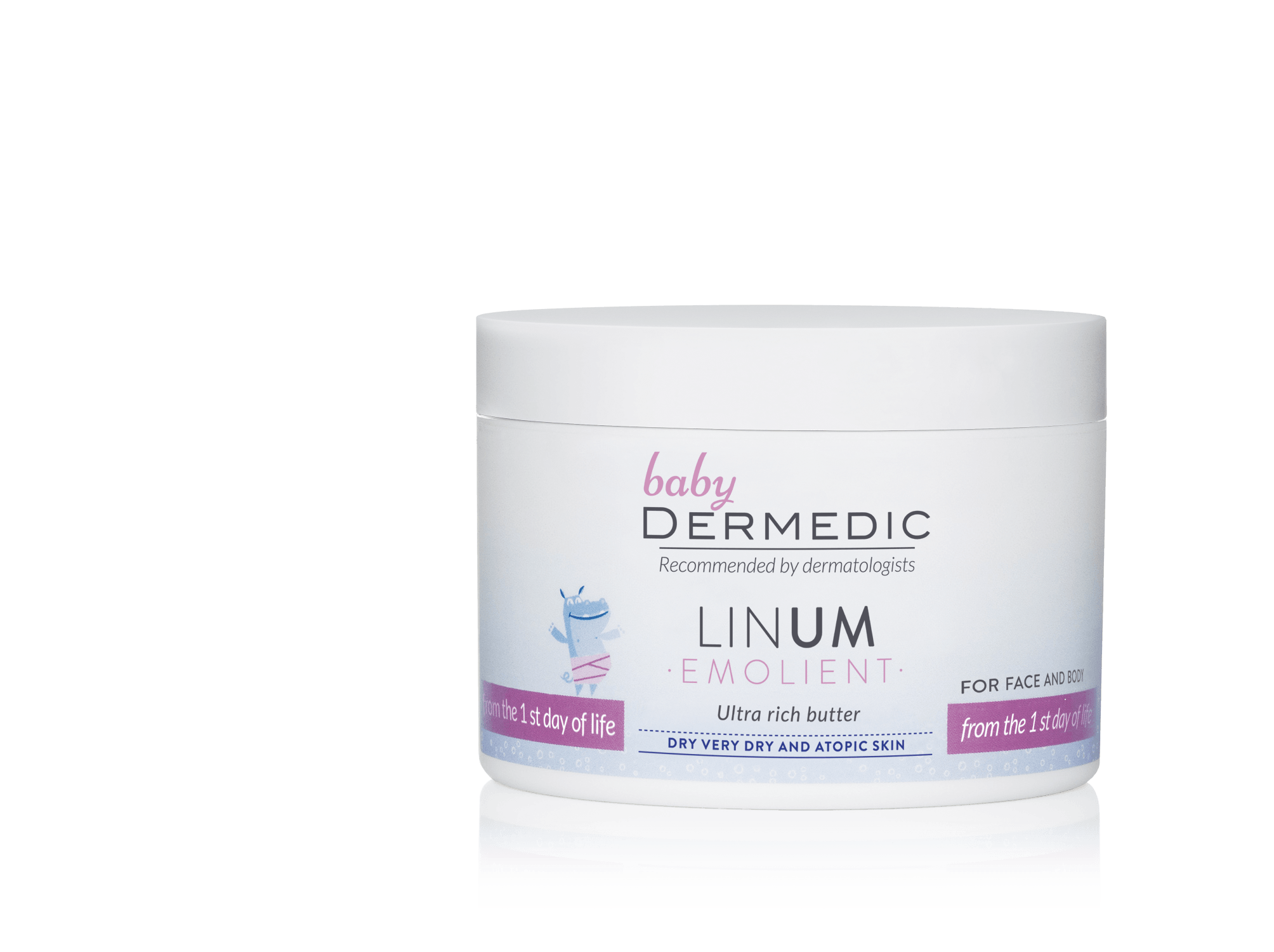 Dermedic Baby Linum Emolient intenzivní výživné tělové máslo 225g