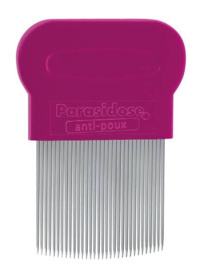 PARASIDOSE Kovový hřeben