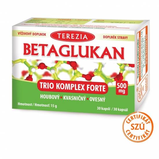 Terezia Betaglukan Trio komplex forte 30 kapslí