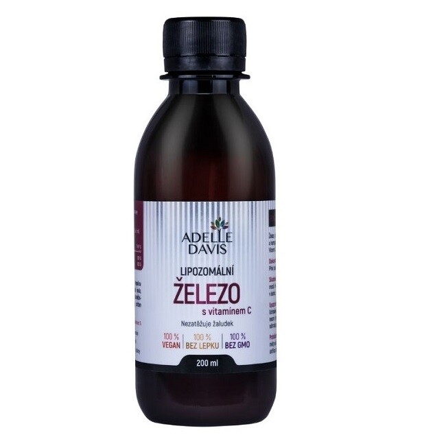 Adelle Davis Liposomálne Železo 200 ml