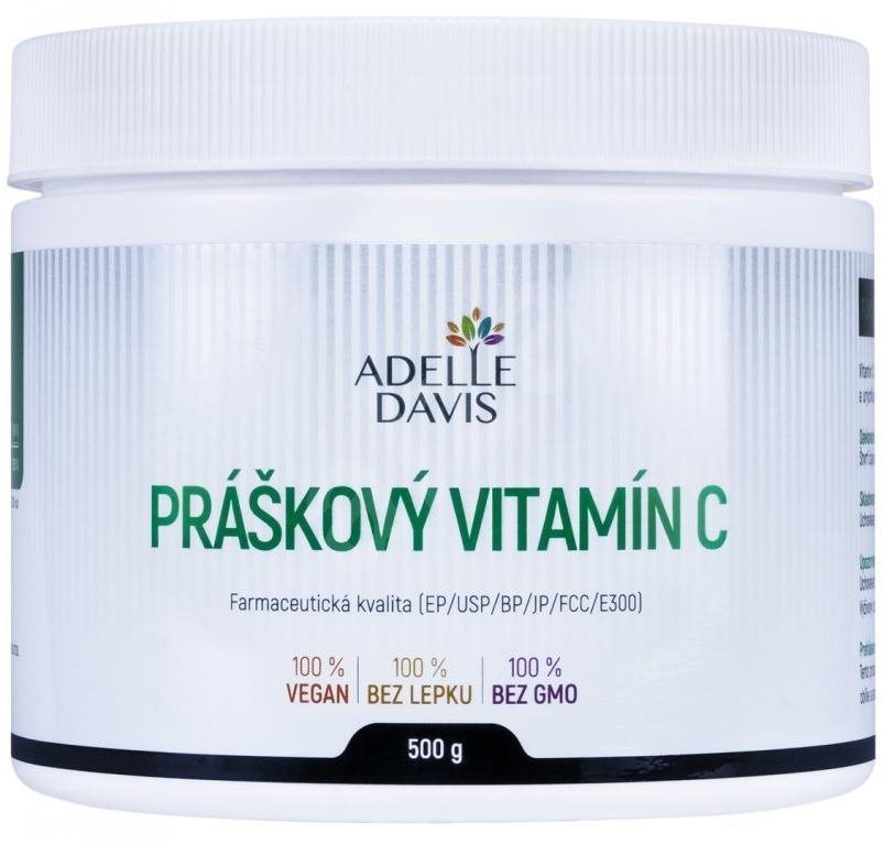 Adelle Davis Práškový vitamín C 500g