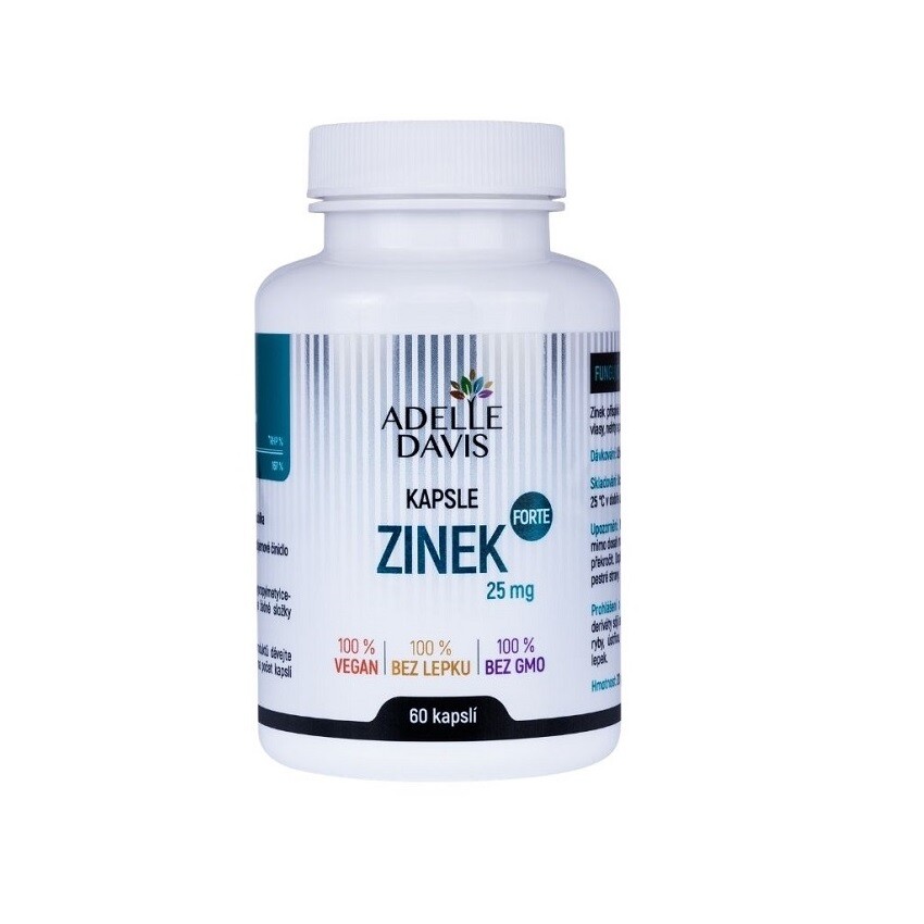 Adelle Davis Zinek 25mg Forte cps.60