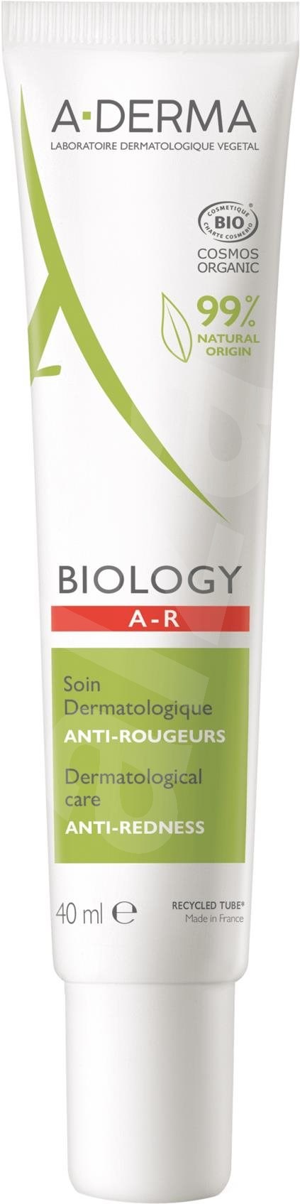 A-Derma Biology Dermatologická péče proti začervenání 40 ml