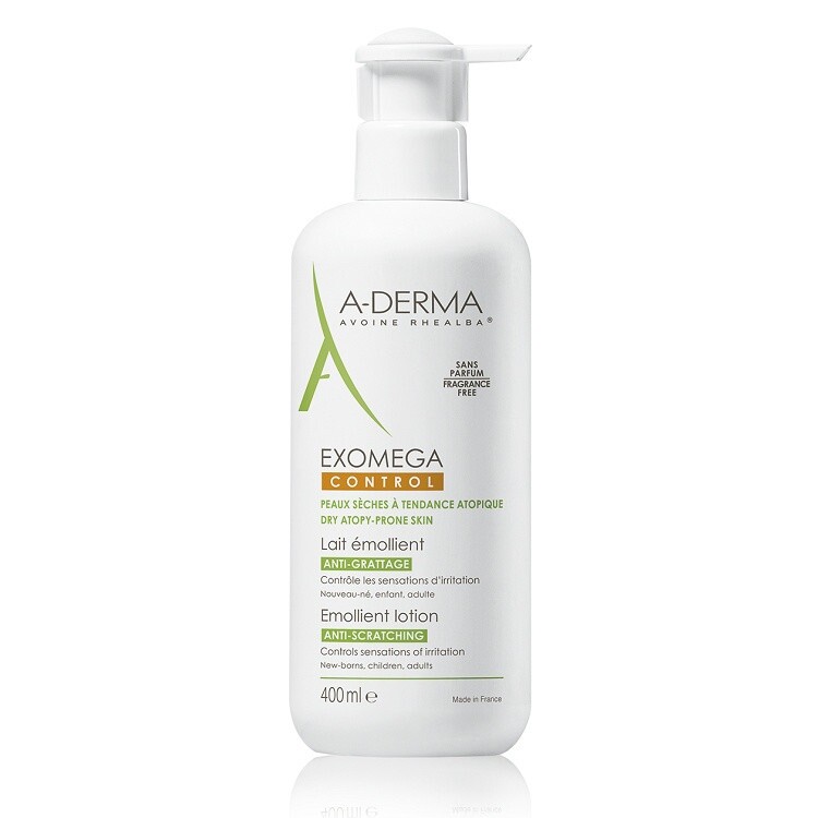 A-DERMA Exomega CONTROL Emolienční mléko 400ml