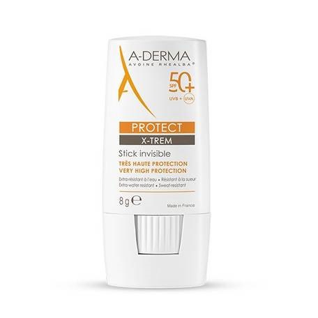 A-Derma Protect X-Treme transparetní tyčinka SPF50+ 8 g