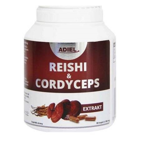 Adiel Reishi & Cordyceps 90 kapslí