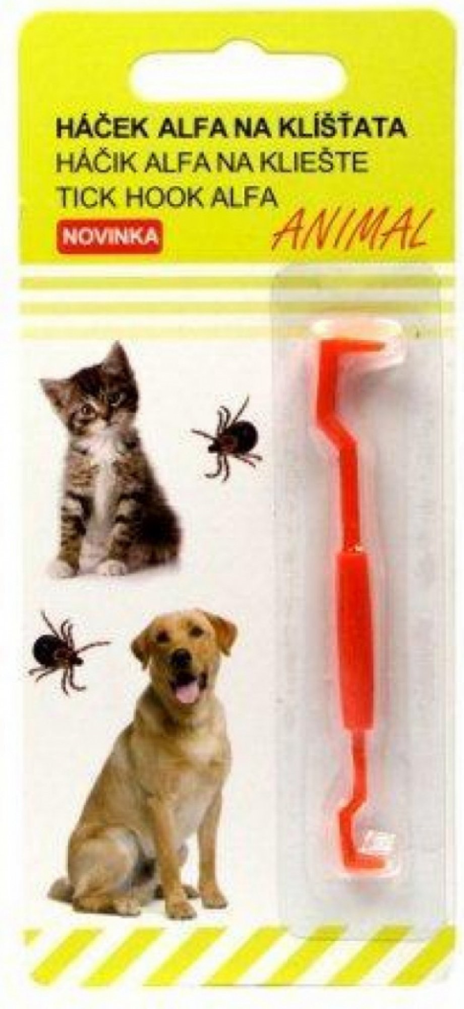 ALFA háček na klíšťata 1ks