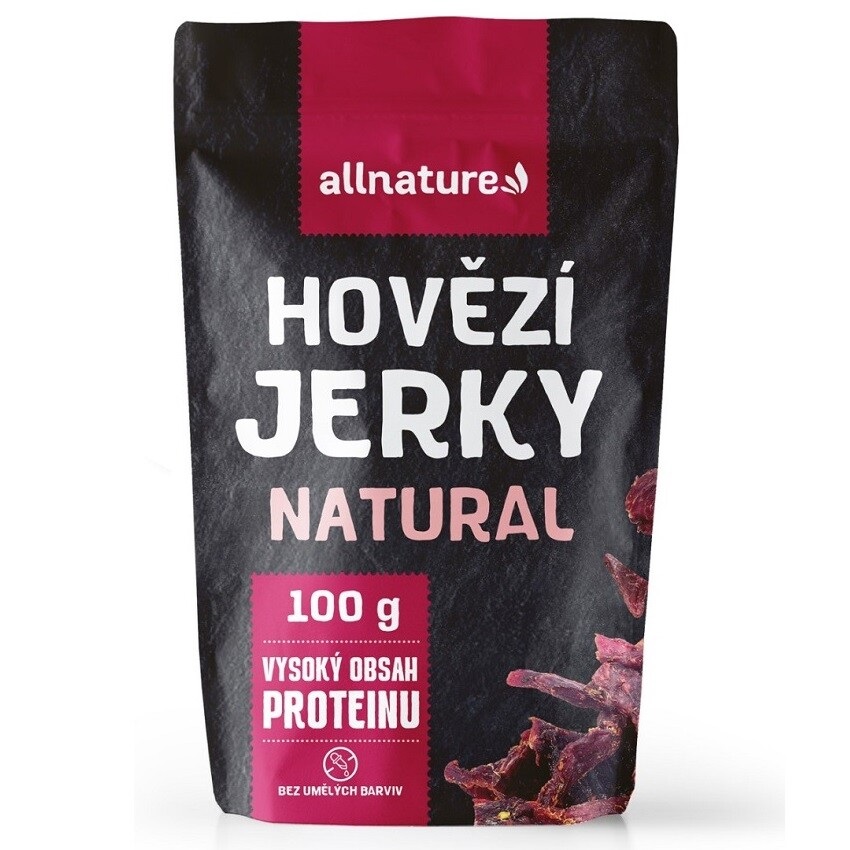 Allnature BEEF Natural Jerky 100g