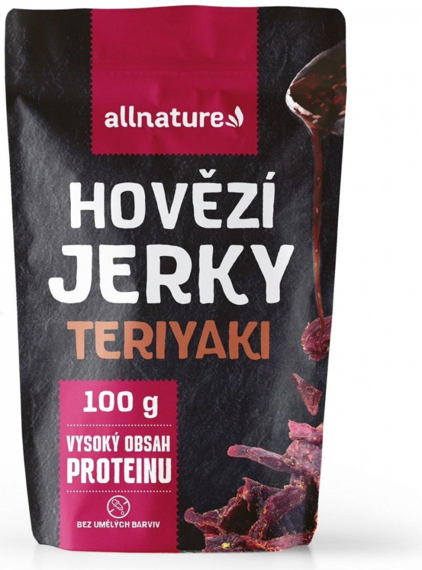 Allnature BEEF Teriyaki Jerky 100g