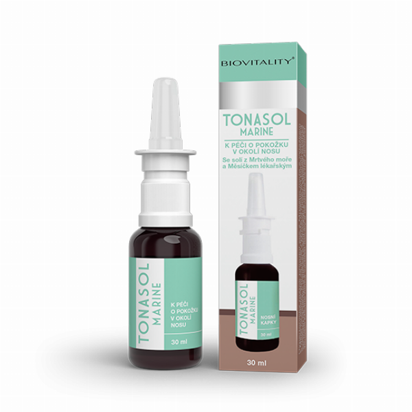 Biovitality Tonasol marine nosní kapky 30 ml