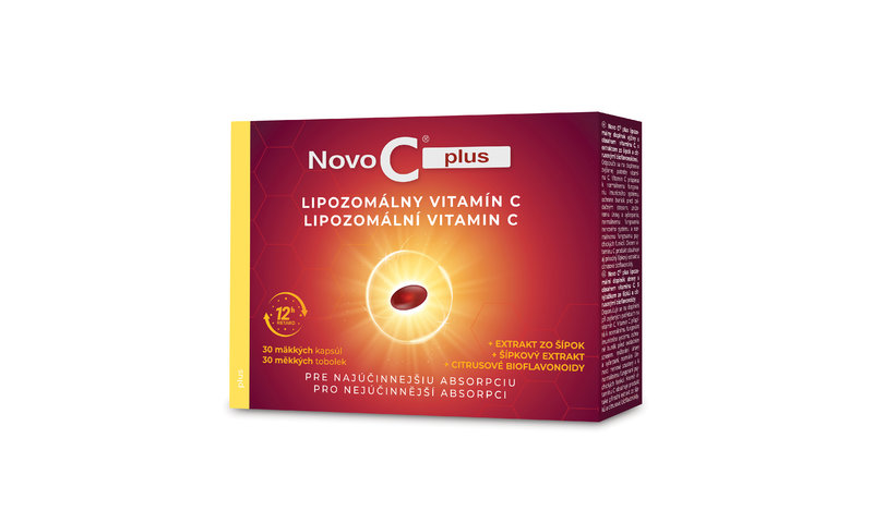 NOVO C PLUS Lipozomální vitamín C kapslí 30