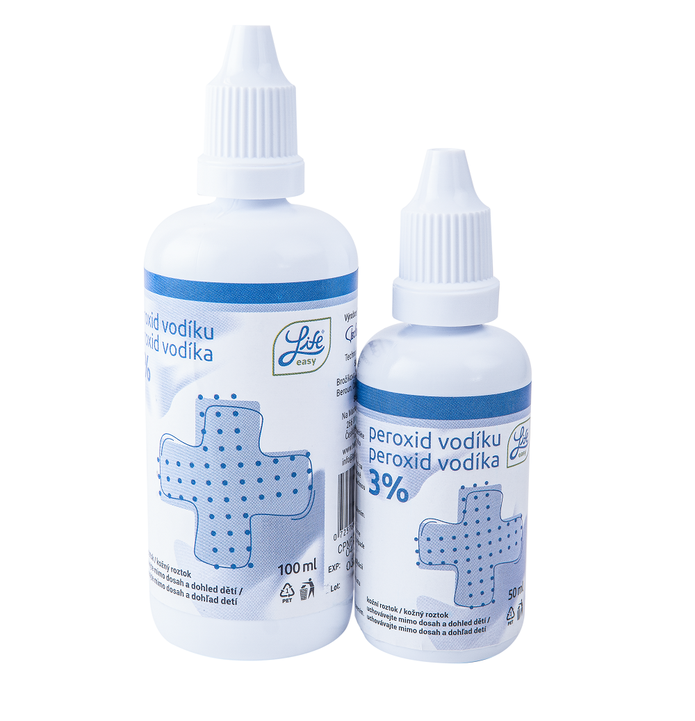 Peroxid vodíku 3% 50 ml