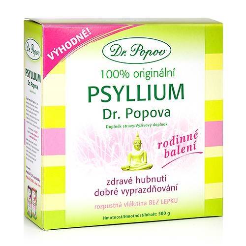 Dr. Popov Vláknina Psyllium 500 g