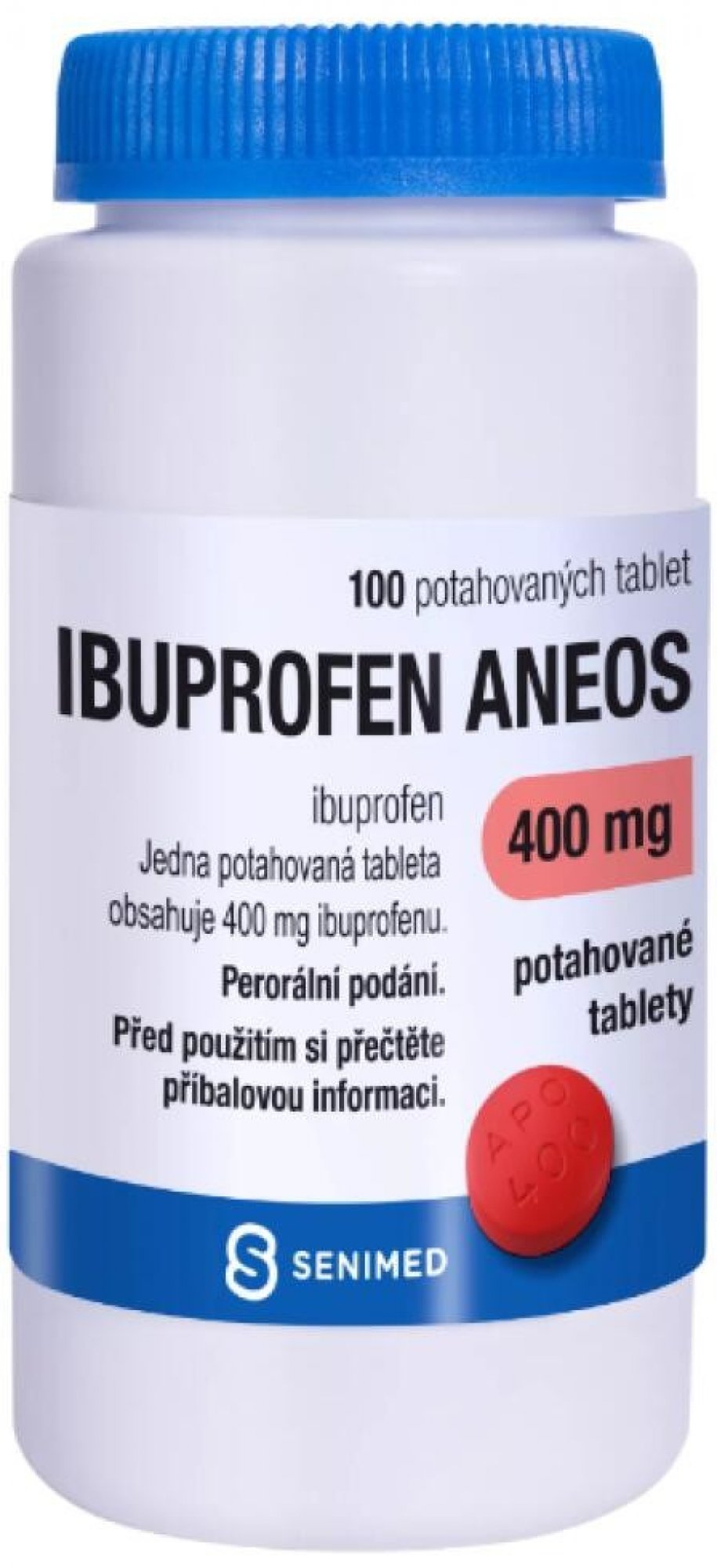 IBUPROFEN ANEOS 400MG TBL FLM 100