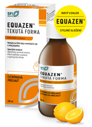EQUAZEN tekutá forma s příchutí citrónu 200 ml