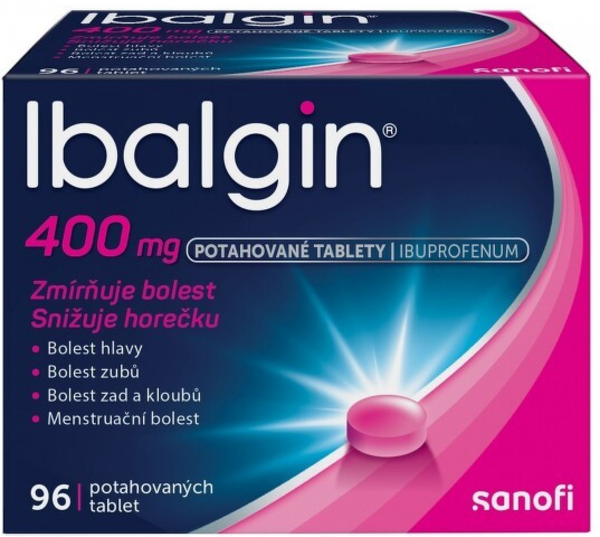 IBALGIN 400MG TBL FLM 96
